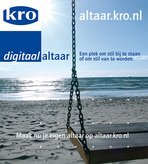 KRO Digitaal Altaar print ad