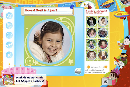 Happy 4th birthday, Berit