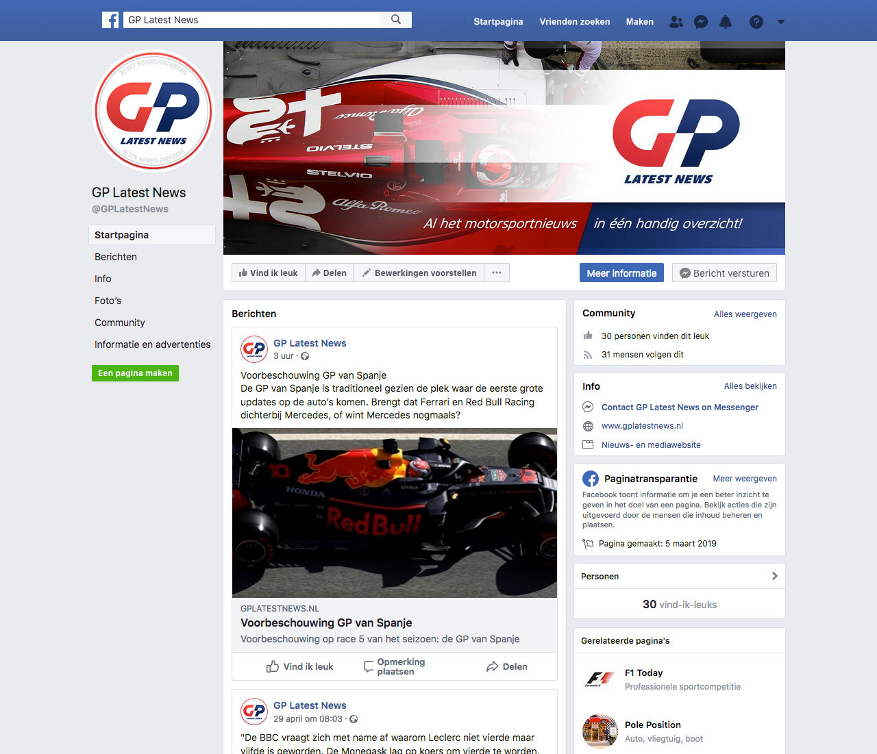 GP Latest News Facebook