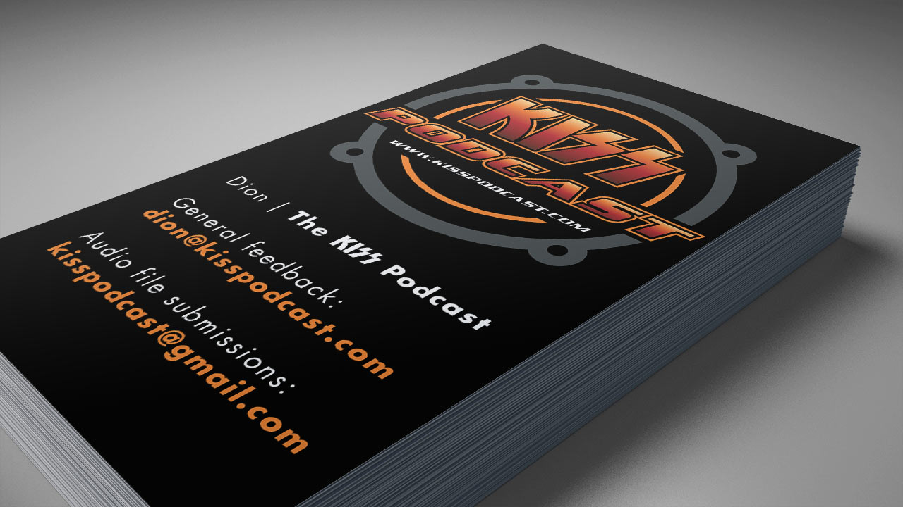 KISS Podcast Businesscard